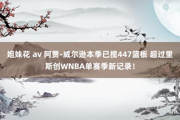 姐妹花 av 阿贾-威尔逊本季已揽447篮板 超过里斯创WNBA单赛季新记录！