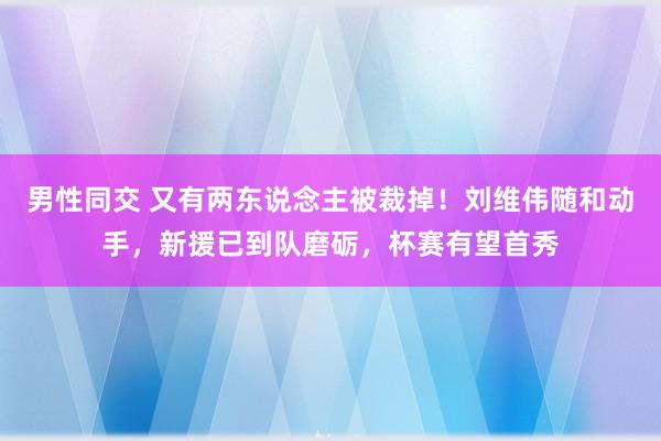 男性同交 又有两东说念主被裁掉！刘维伟随和动手，新援已到队磨砺，杯赛有望首秀